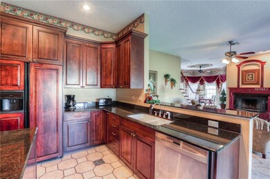 The chef's kitchen features 42