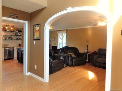 Gracious Entryway to open living space and dining 