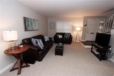 Living room and entryway