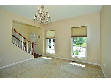 Dining Room. The dining room is located off the fo
