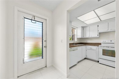 Entryway and Kitchen