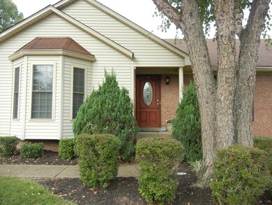 Close up of front entry