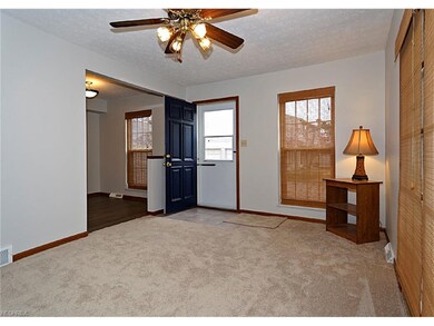 Dine-in portion of the kitchen. New interior paint