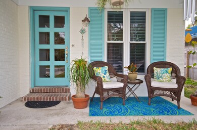 Quaint front Porch