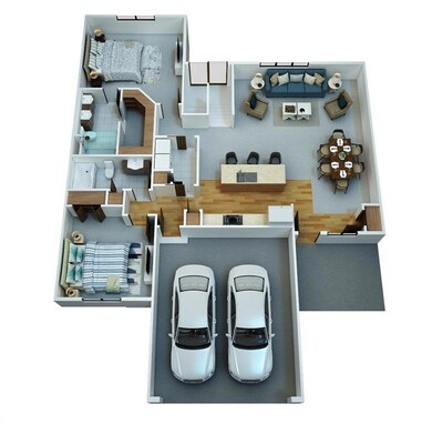 *Photo of layout is a standard floor plan; actual 