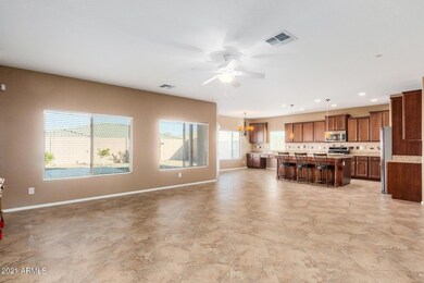 Great room with Kitchen and dining