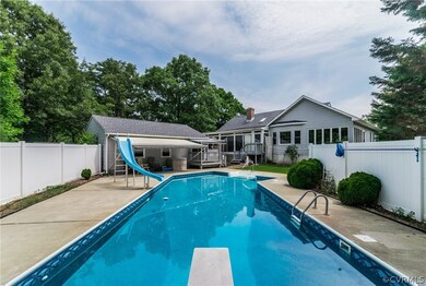 AN IN=GROUND POOL! New Liner and new pump!