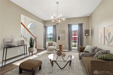 STAGED DINING/LIVING ROOM