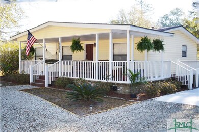 The home's beautiful brick foundation adds just th