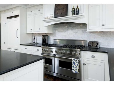 Kitchen. The Viking gas range,...