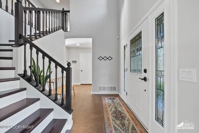 Spacious entry with tile floors!