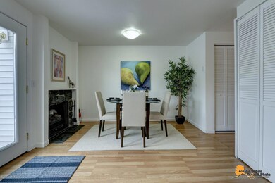 Dining Room with Fireplace
