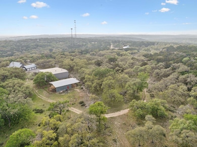 Drone / aerial view featuring a forest view