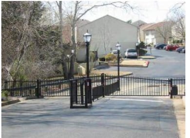 View of gate