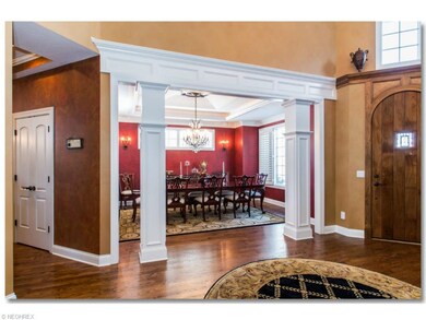 Formal Dining Room with Illuminated Tray Ceiling, 