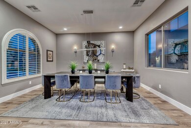 Dining Room at Twilight