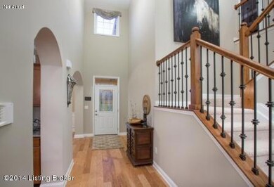 Kingston 2 Story Foyer open to 2nd Floor