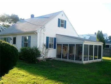 Exterior Front. Florida room overseeing yard