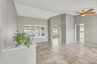 Inside the front door