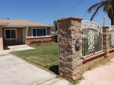 Front Masonry and Gate