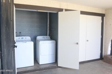 Storage with new washer/dryer