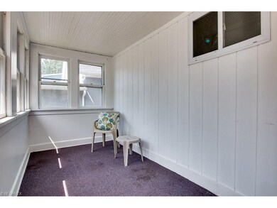 Bright and sunny sun porch