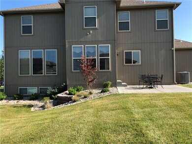 Large and spacious beautiful landscaped backyard.