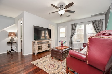 DEN LEADS TO PRIVATE PATIO OUTSIDE