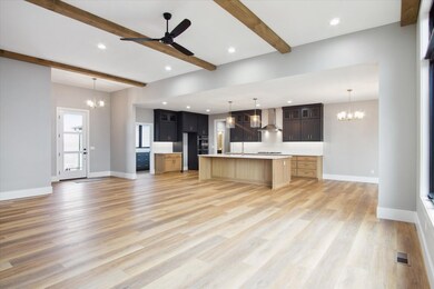 Kitchen and entry