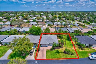 Lot View with Large Landscaped Area