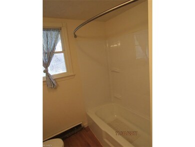 Bathtub in first floor bathroom.