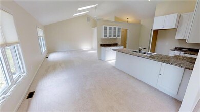 Dining area looking towards living room