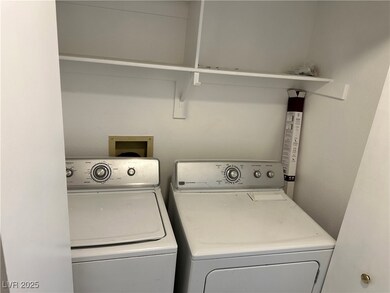 Laundry room with separate washer and dryer