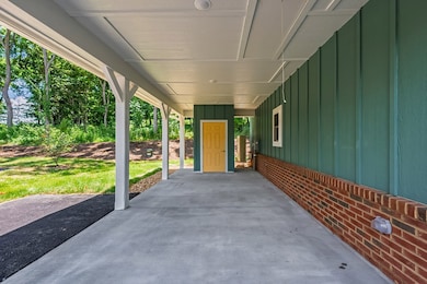 Carport and storage closet