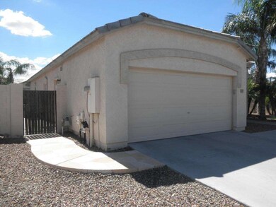 SIDE GATE AND GARAGE