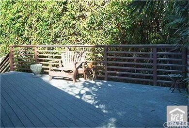 Nice Secluded Deck off Living Room
