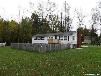 Exterior Front. The north side with a closer view.