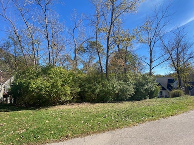 Lot showing houses on either side.