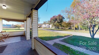 Covered front porch