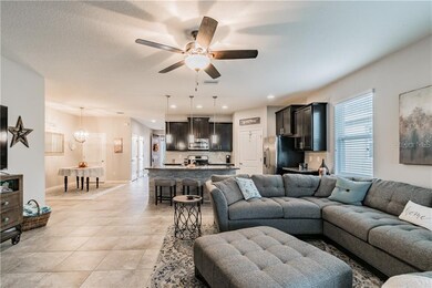 Family Room, Kitchen, and Dining Room