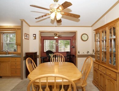 Dining area with great views of the...