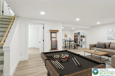 Third Full Bathroom in Staged Lower Level, Outside