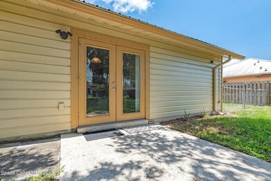 French Doors to Backyard