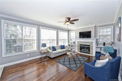 Large Family Room with Incredible of Golf Course a