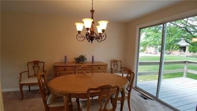 Formal dining room.