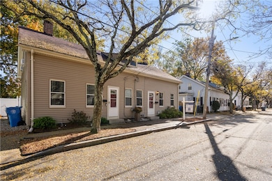 Tree lined street
