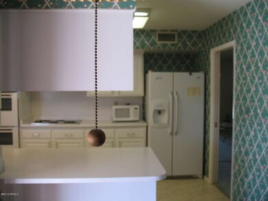 Kitchen view from eating area