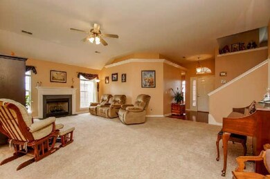 The open floor plan makes entertaining and everyday living a breeze!