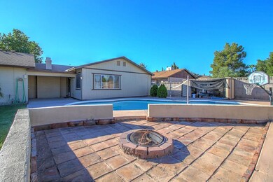 Pool  with Firepit