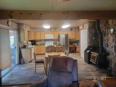 family room looking to kitchen
